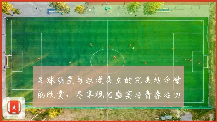 足球明星与动漫美女的完美结合壁纸欣赏，尽享视觉盛宴与青春活力